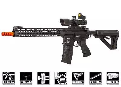 G&G GC16 Wild Hog 13.5  KeyMod M4 Carbine AEG Airsoft Rifle (Black) 21176 • $432