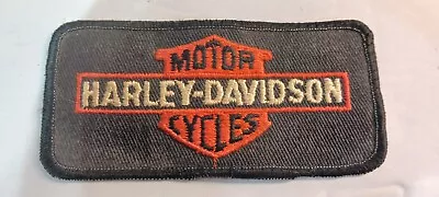 Harley Bar & Shield Patch Vintage Motorcycle Collectible Old Biker Vest Emblem • $14.47