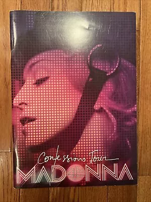 MADONNA Official Confessions World Tour Concert Program Book 2006 W/ Stickers • $125