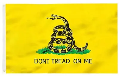 3X5FT Don't Tread On Me Flag Banner Gadsden Tea Party Patriot Conservative USA • $2.19