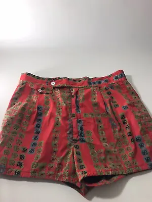 Vintage Catalina Retro Hawaiian Swim Suit Trunks Board Shorts Shorty Retro Sz 36 • $270