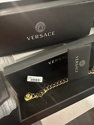 Versace Medusa Chained Bracelet • $480