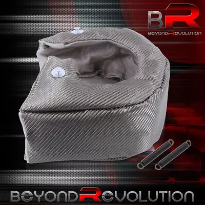 T4 GT35 GT40 Turbo Blanket Exhaust Turbocharger Heat Shield Cover Fiber Titanium • $19.99