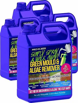 £38.95 • Buy ProKleen Patio Cleaner Mould Algae Killer Fluid 25% Stronger Drive Decking