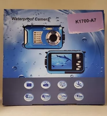 Underwater Camera FHD 2.7K 30 MP Waterproof 16x Zoom Digital Camera BRAND NEW • $49.99