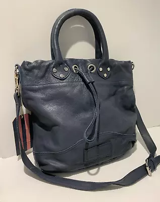 £65 • Buy BNWT Jack Wills Textured Leather Shoulder Bag NEW Bonnington Tote Slouch Large