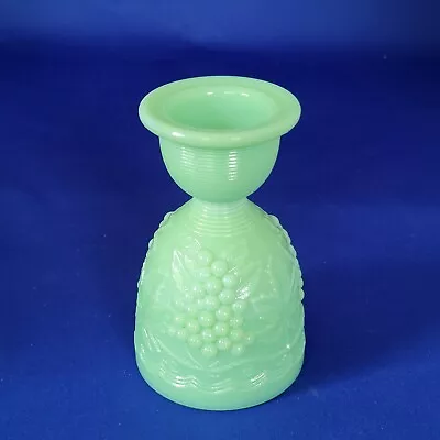 Jadeite Jadite Double Egg Cup Milk Glass Embossed Grapes Pattern EUC • $9.05