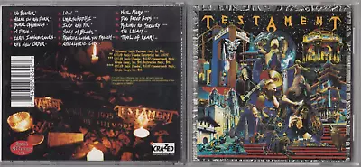 Testament - Live At The Fillmore  CD 1995 BURNT OFFERINGS METAL • $22.79