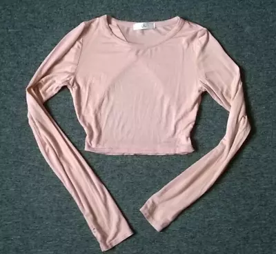 Womens Missguided Peach Top Size 8 UK • £0.99