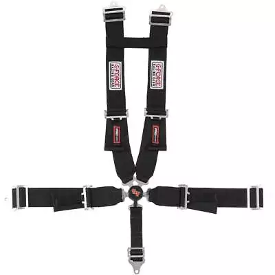 G-FORCE 7030BK 5 Point Harness Camlock SFI 16.1 H-Type Harness Black • $198.15