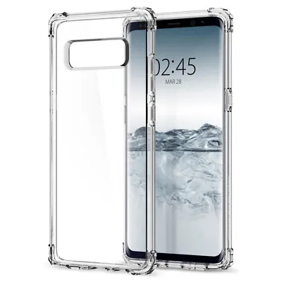 $2.88 • Buy Samsung Galaxy S8 S8 Plus S7 Edge Crystal Clear Shockproof TPU Hard Back Case