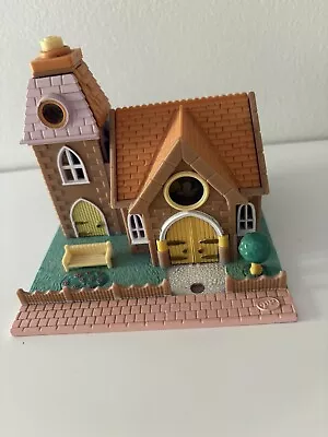 Vintage Polly Pocket 1993 Light Up Wedding Chapel Not Working • $40