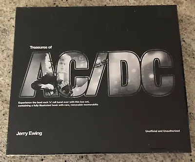 Treasure Of Ac/dc-boxset-illustrated Book W/ Rareremoveable Memorabilia- Sealed • $54.95