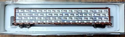 Rapido Trains N #562002A NSC Centerbeam Flat Car BNSF (Brown) #562878 • $47