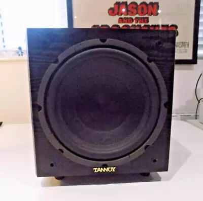 Tannoy Mercury MSub 10 Powered Subwoofer Black FAULTY Sold As SPARES/PARTS • £39.91