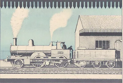 £2.50 • Buy Postcard Of LNWR 2-2-2 Locomotive Rowland Hill, Stamped 150th Anniversary Of GWR