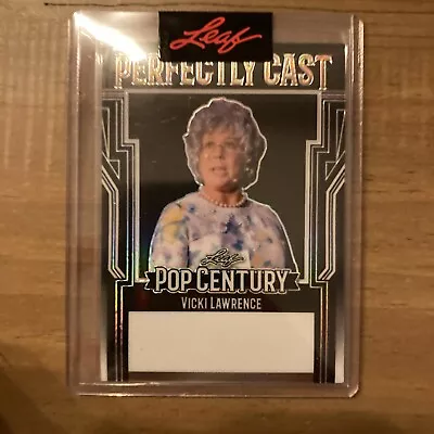 2023 Leaf Pop Century Pre-production Unsigned Proof 1/1 Vicki Lawrence • $15