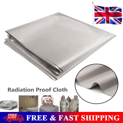 £11.75 • Buy Copper Fabric RFID RF Shielding Anti-Radiation EMF Blocking Lining Protection UK