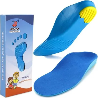 Kids Orthotic Cushioning Arch Support Shoe Insole Children Plantar Fasciitis • £6.99