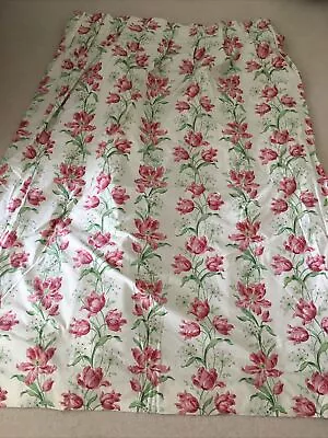 Gorgeous Jane Churchill Tulip Pattern Draught Excluder Type Door Single Curtain • £75