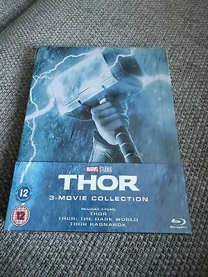 Thor 1-3 Collection Limited Edition Bluray Steelbook - Sealed • £45