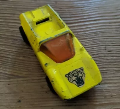 Matchbox 1971 Mod Rod Yellow Tiger Car Toy Vtg Rare • $16