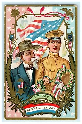 Decoration / Memorial Day General Custer Military Patriotic C1910 Postcard • $11.52