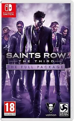 Saints Row The Third (The Full Package) Nintendo Switch Brand New Sealed • $54