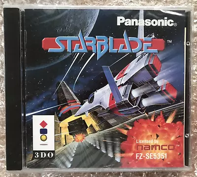 Starblade For The Panasonic 3DO U.K. PAL Immaculate! New Sealed Cheapest On EBay • £25