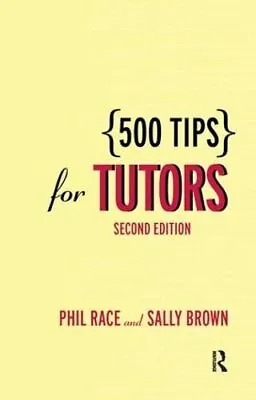 500 Tips For Tutors By Brown Sally Paperback Book The Cheap Fast Free Post • £3.49