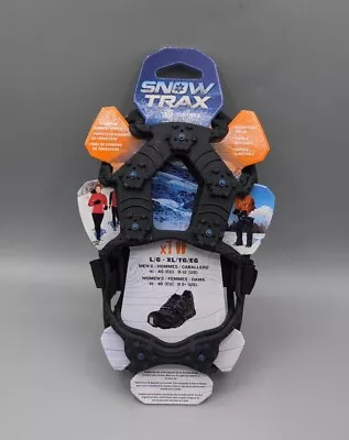 SNOW TRAX By YAKTRAX  L - XL (Men 8-12 & Women 9.5+) Ice Snow Grips • $24.99