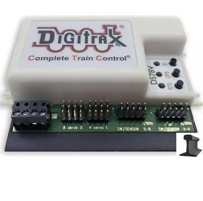 Digitrax DS78V ~ New 2024 ~ 8 Servo Controller LocoNet Stationary Decoder • $69.23