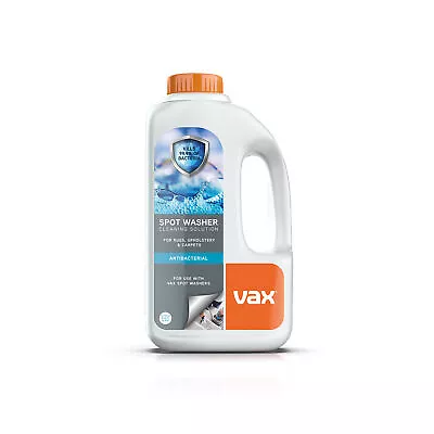 VAX Spot Washer Antibacterial Solution 1L Cleaner 1-9-142409 • £12.99