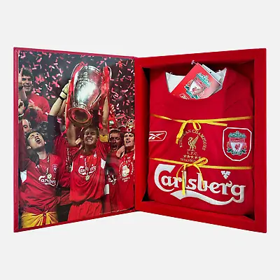£351.99 • Buy 2005 Liverpool Home Shirt Boxed Istanbul Final Commemorative [New] S