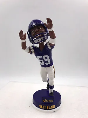 Matt Blair MN. Vikings NFL GREAT SIGNED Bobblehead W/COA (Ltd. Ed. Of 360) RARE • $88.99