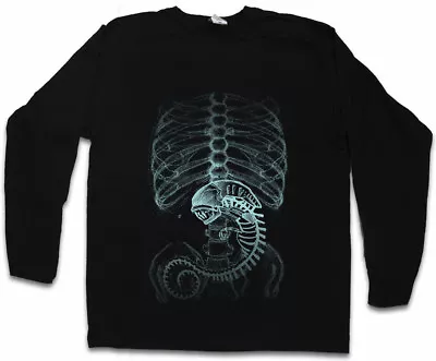 XENOMORPH ALIEN LONG SLEEVE T-SHIRT Ripley Prometheus Nostromo Weyland Fan Saga • $42.85