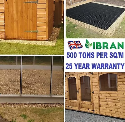Shed Bases ECO Plastic Grids ALL SIZES ALL BUILDINGS Log Cabin Sauna Etc IBRAN-X • £34.04