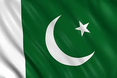 Pakistan Flag 5 * 3ft 150cm*90cm Large Star And Crescent • £3.39
