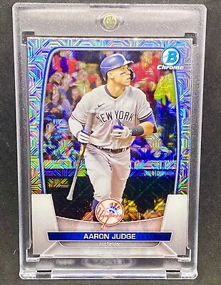 Aaron Judge RARE REFRACTOR INVESTMENT CARD BOWMAN CHROME YANKEES MVP • $26.99