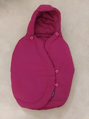 Maxi Cosi Car Seat Footmuff Red New  • £17