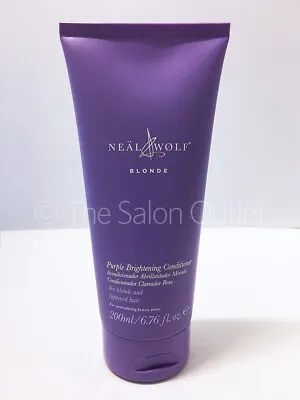 Neal & And Wolf Blonde Purple Brightening Conditioner 200ml (RRP £15.50) • £13.45