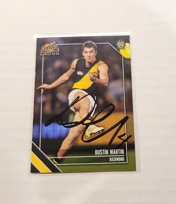 $99.95 • Buy Richmond Tigers - Dustin Martin Signed Afl 2011 Select Card