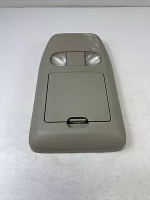 04-08 Ford F-150 Overhead Console W/Map Lights & Storage 1 Piece OEM Light Grey • $49.99