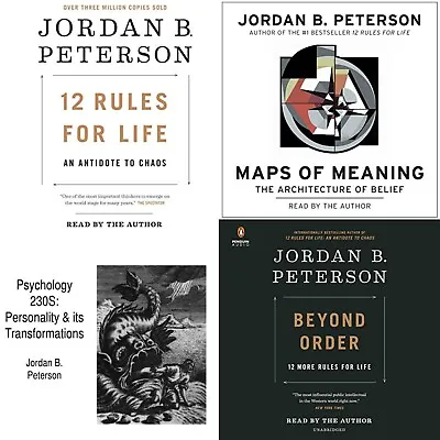 12 Rules For Life Beyond Order Maps Of Meaning Jordan B Peterson Audio Book • $35