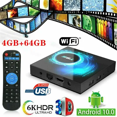 £45.73 • Buy 2GB+16GB/4GB+32/64GB Android 10.0 TV Box Quad Core HD 6K HDMI WIFI Media Player