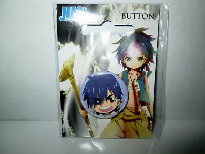 Magi The Labyrinth Of Magic Sinbad Button GE Animation • $8.50