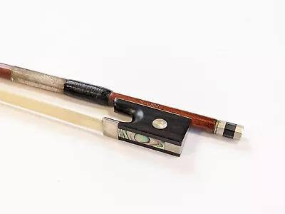 M. Viorin Octagonal Pernambuco Wood Violin Bow - Pearl Inlay - 4/4 Size W/Case • $219