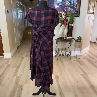 Morgane Le Fay Wool Asymmetric Dress Size M New • $275