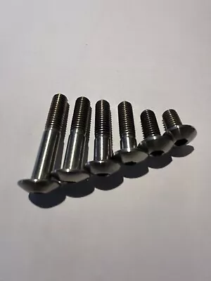 M8 Titanium Button Head Screw X 10mm To 45mm.  Grade 5 Ti6Al4V • $16.50