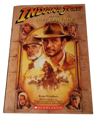 Indiana Jones And The Last Crusade Paperback Novel By Ryder Windham • $19.99